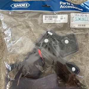 Shoei GT Air II Cheek pads 35mm - set of 2 (1 right, 1 left) motorcycle helmet